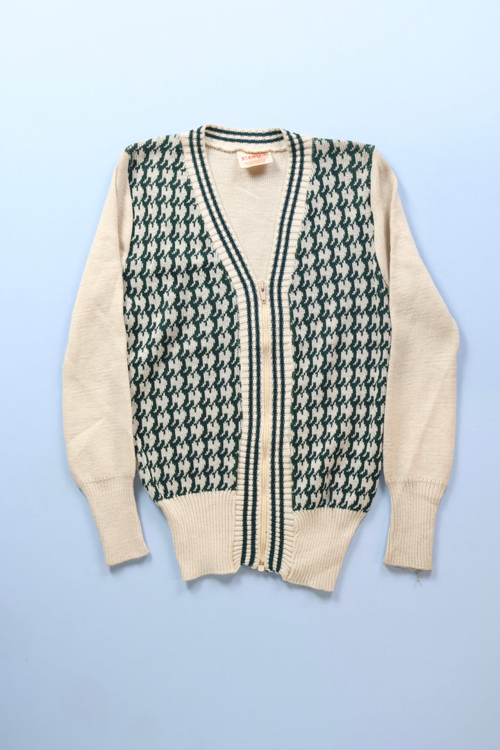 Vintage Zip-up Cardigan