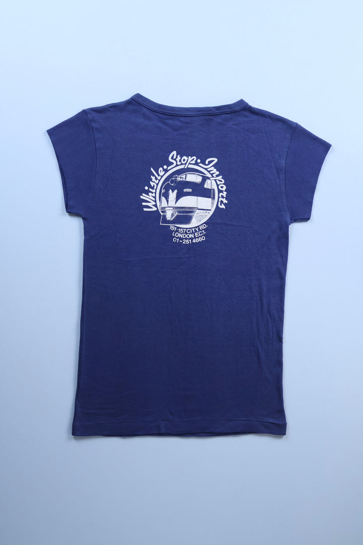 Vintage Whistle Stop Cap Sleeve T-Shirt