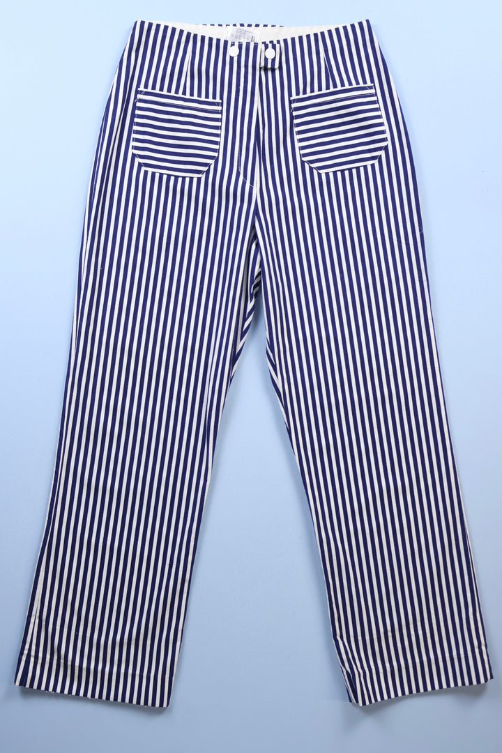 Vintage Johnson Leisure Stripe Sailor Style Suit