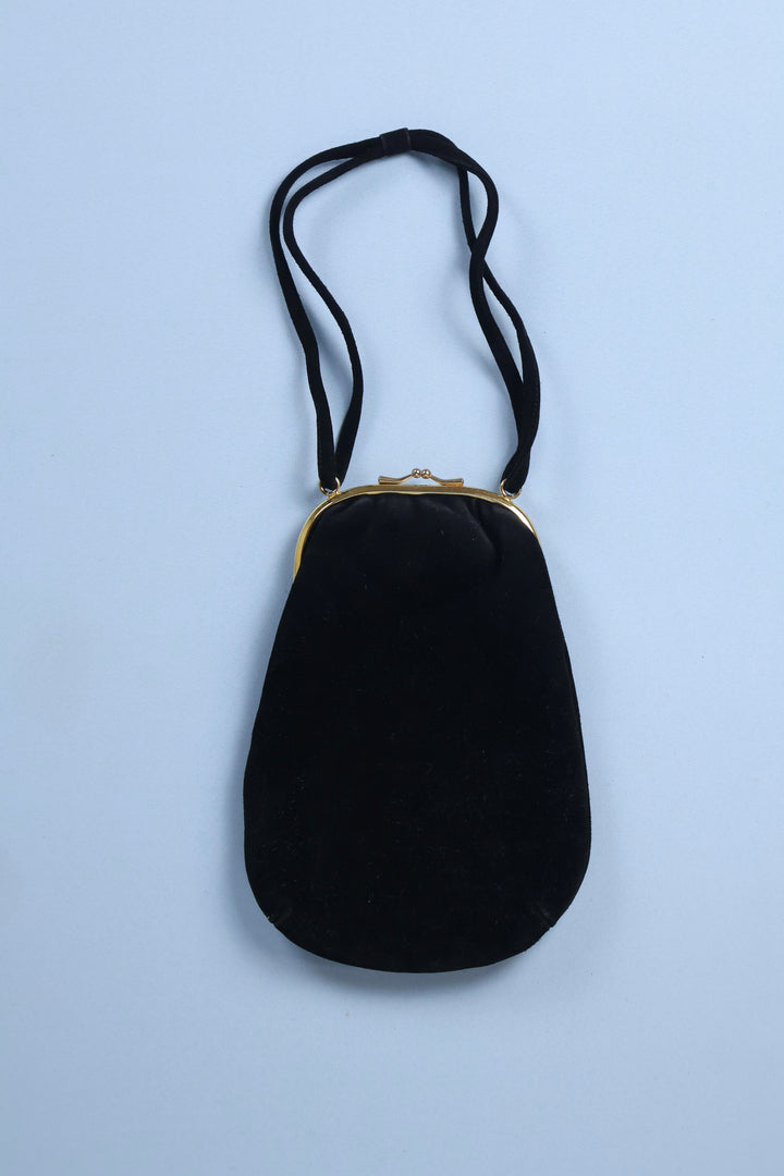 Vintage Faux Suede Bag