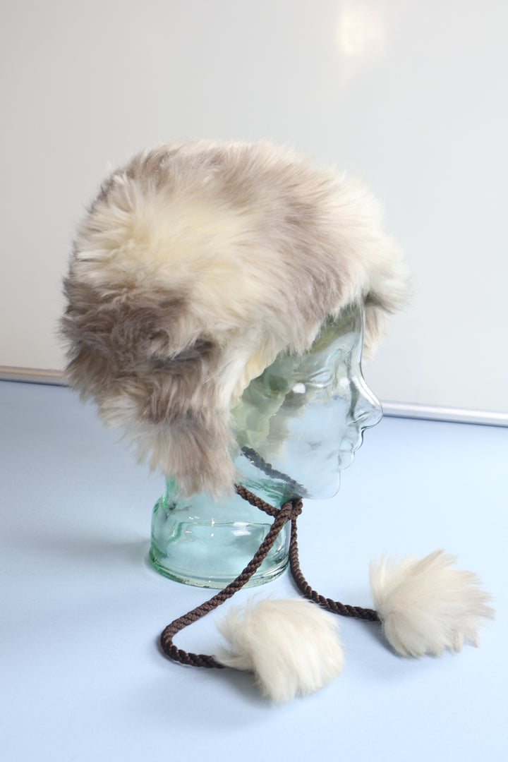 Vintage Jacoll Faux Fur Bonnet