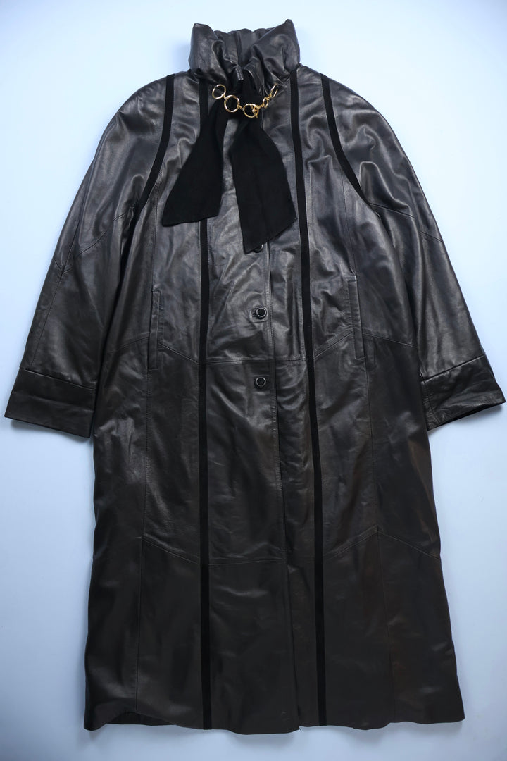 Vintage Leather Can Pelle Coat