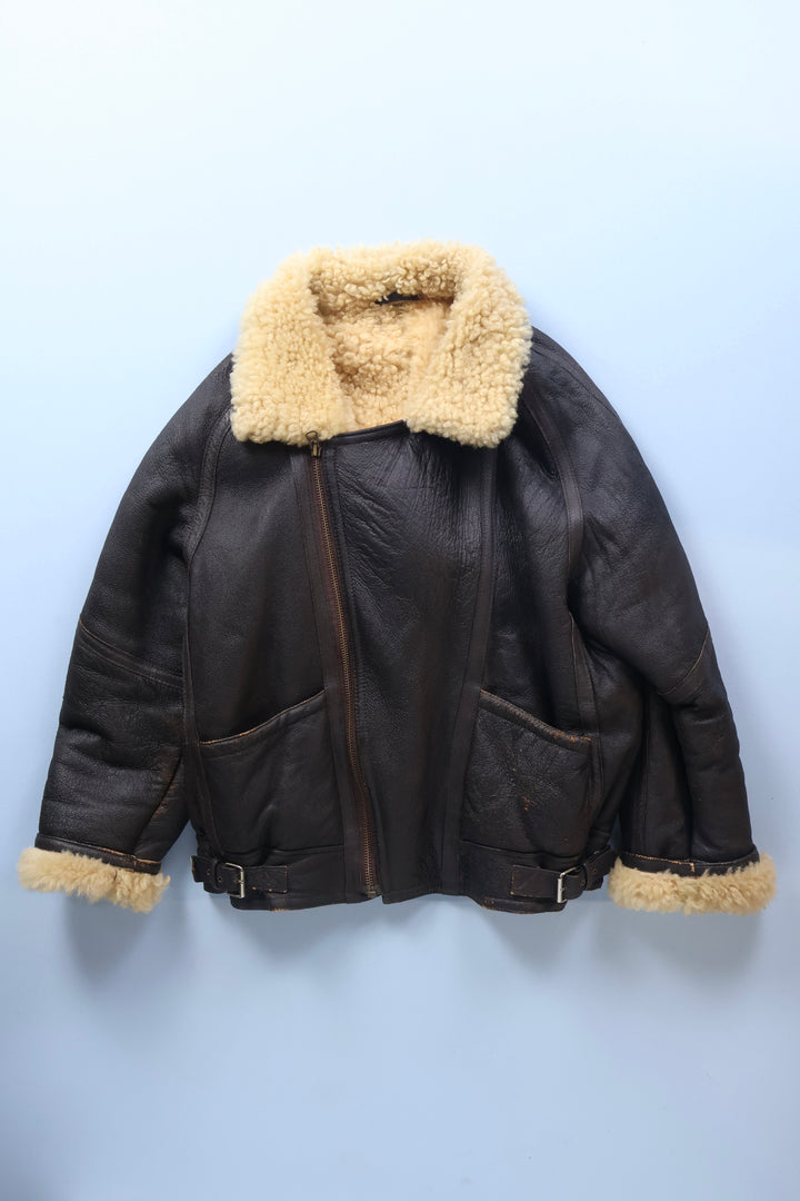 Vintage Sheepskin Flying Jacket