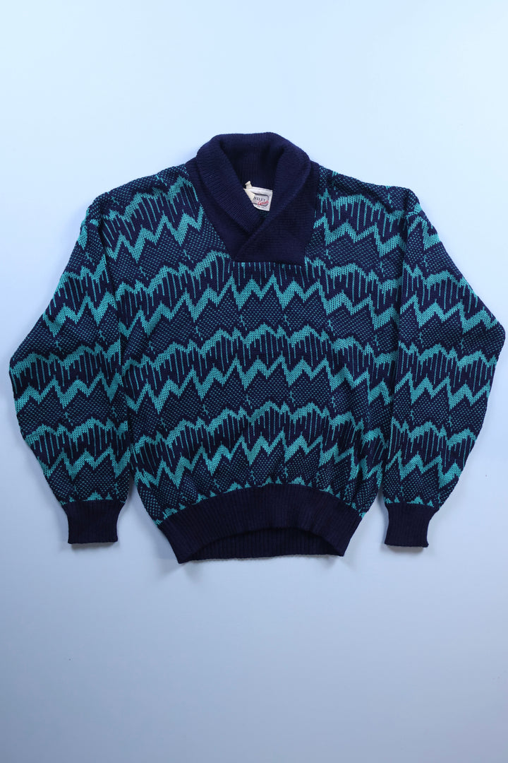 Vintage Cowel-Neck Sweater