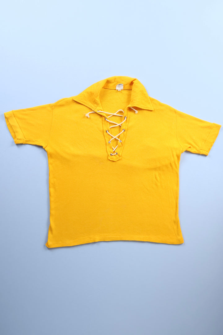 Vintage Lace Up T-Shirt