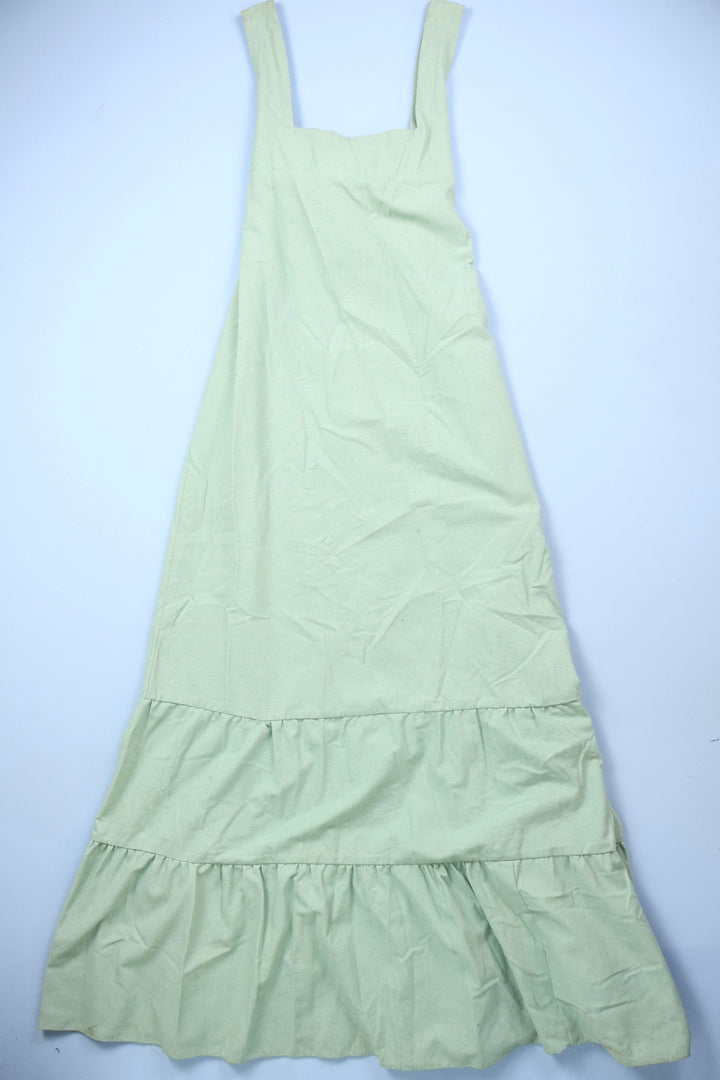 Vintage Green Maxi Dress