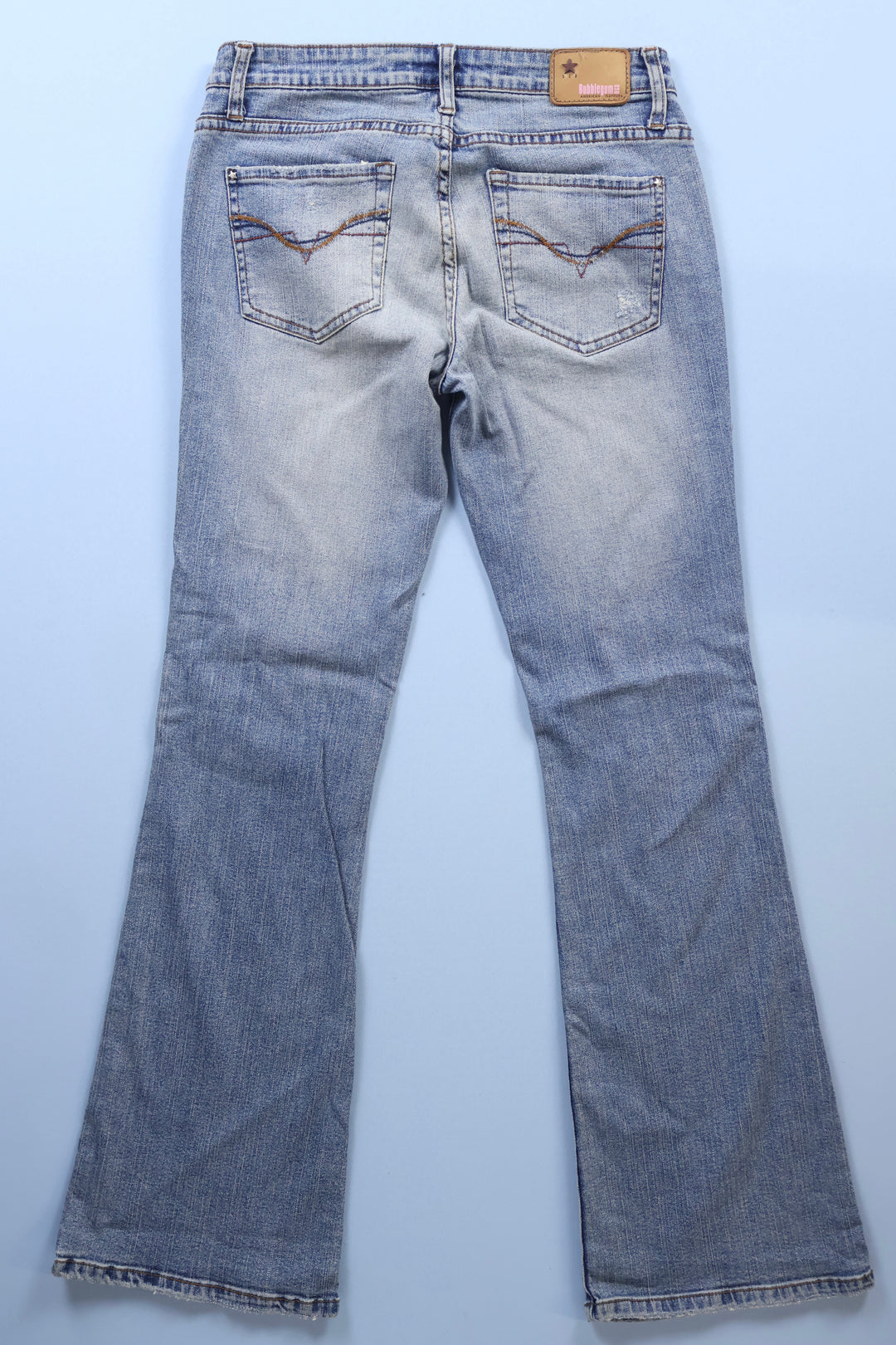 Vintage Bubblegum Low Rise Bootcut Jeans