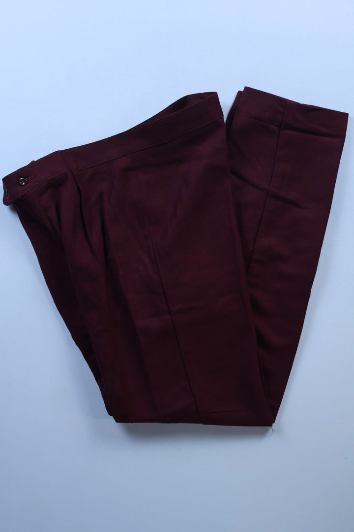 Vintage Tapered Trousers with Pleated front.