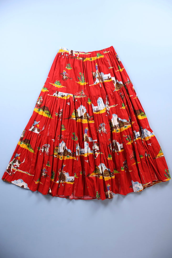 Vintage Broom Skirt