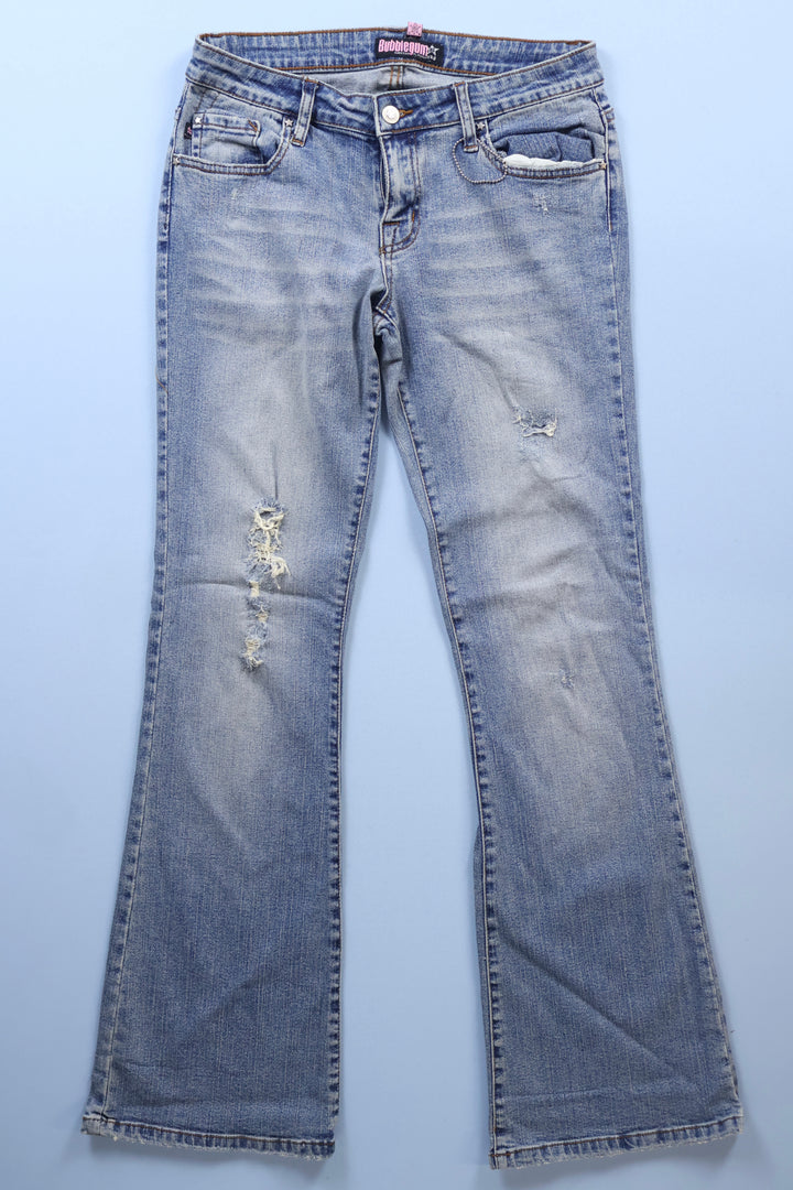 Vintage Bubblegum Low Rise Bootcut Jeans