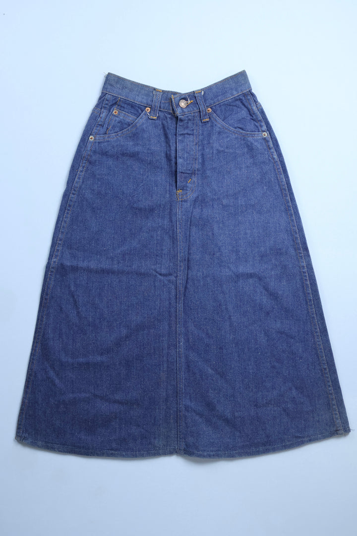 Vintage Levi Midi Denim Skirt