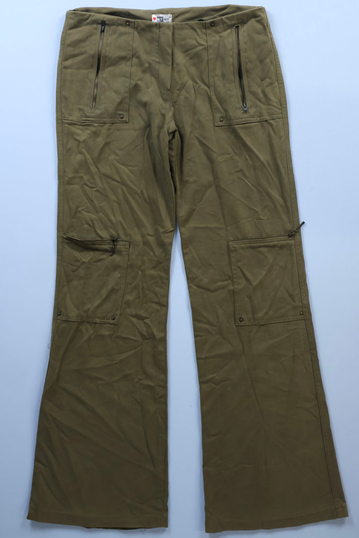 Vintage Low Rise Cargo Trousers