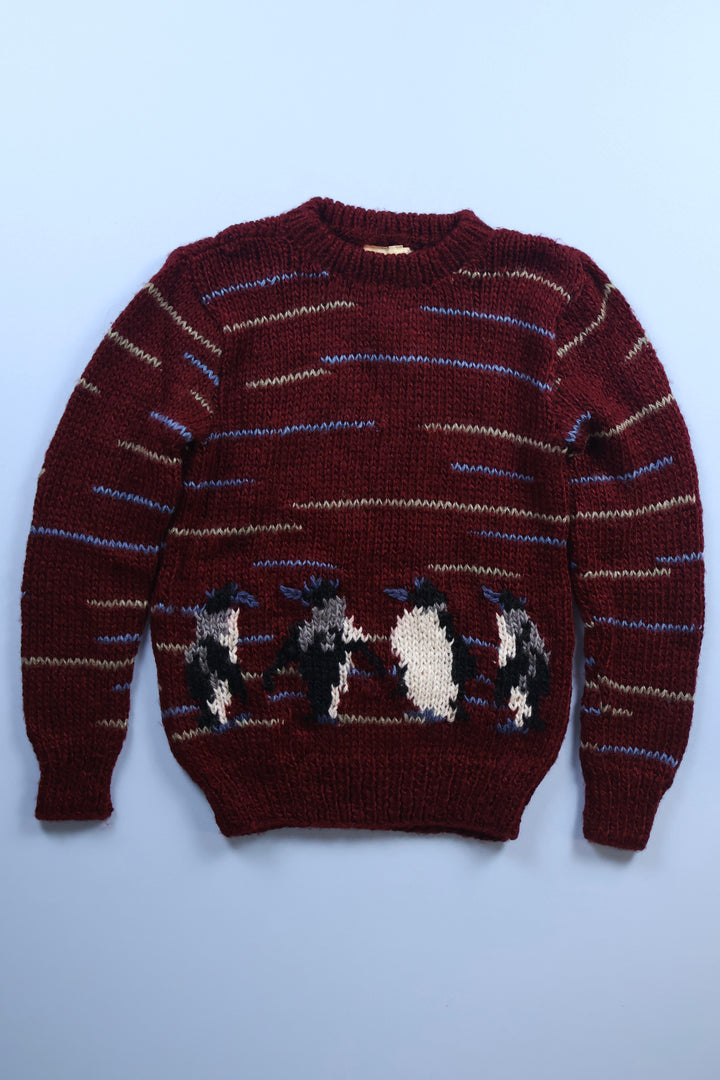 Vintage Penguin Knitted Sweatshirt